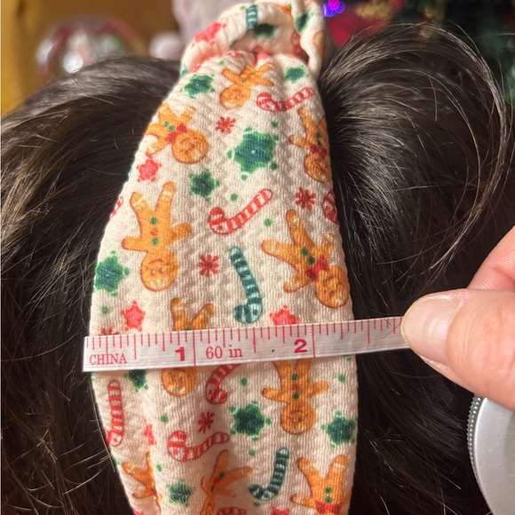 Gingerbread Christmas Headband - Picture 6 of 6